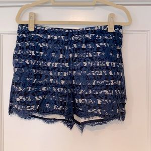 Lace Anthropologie Shorts